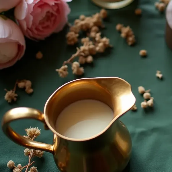 Vela aromática Pêonia & Blush da VK Inspirações